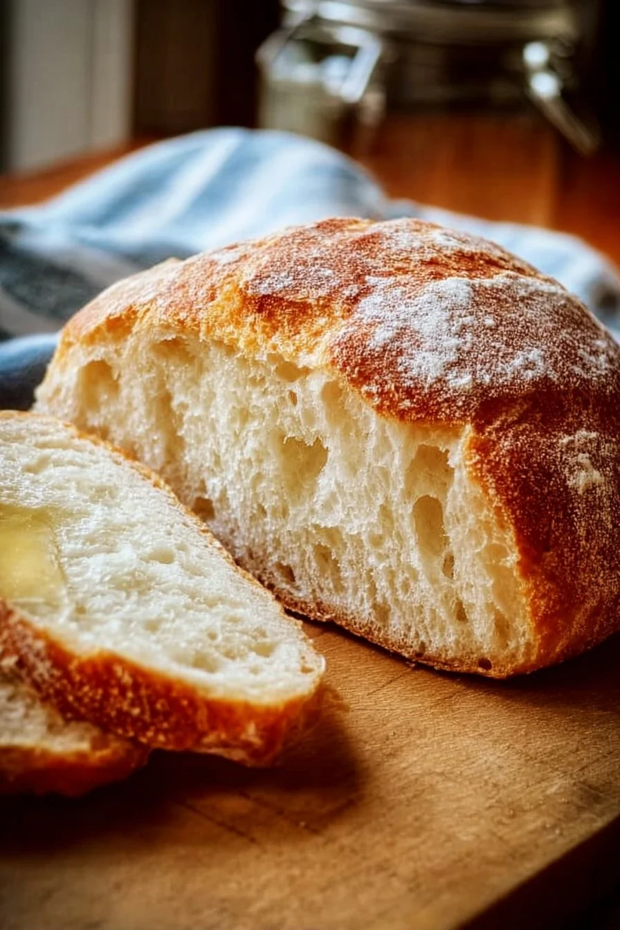 Quick 20-Minute Homemade Bread 2 Freshly baked homemade bread made in just 20 minutes