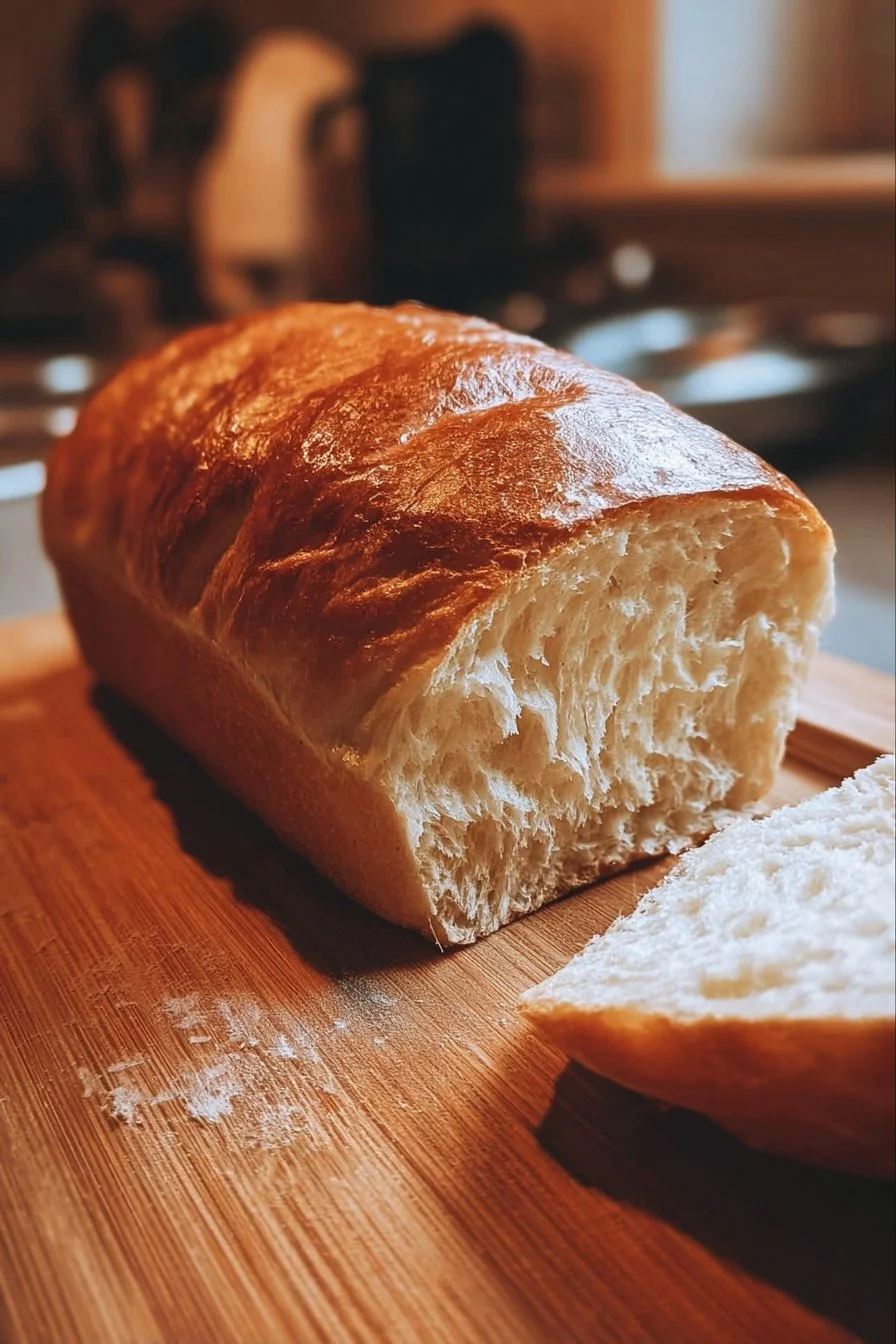 Quick and easy homemade bread baked in 20 minutes
