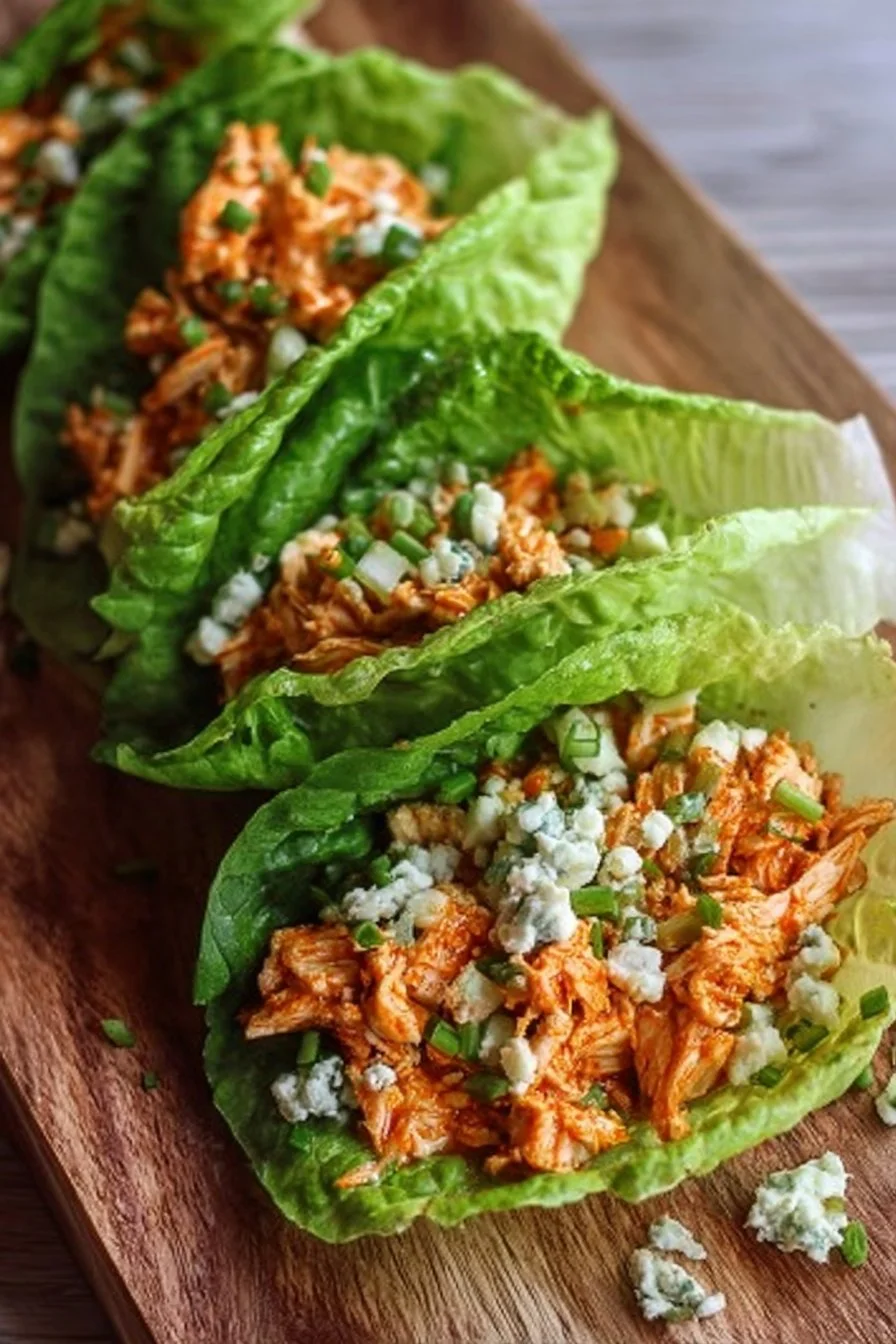 Best 12 Chicken Recipes for Quick and Delicious Dinners 5 Buffalo Chicken Lettuce Wraps