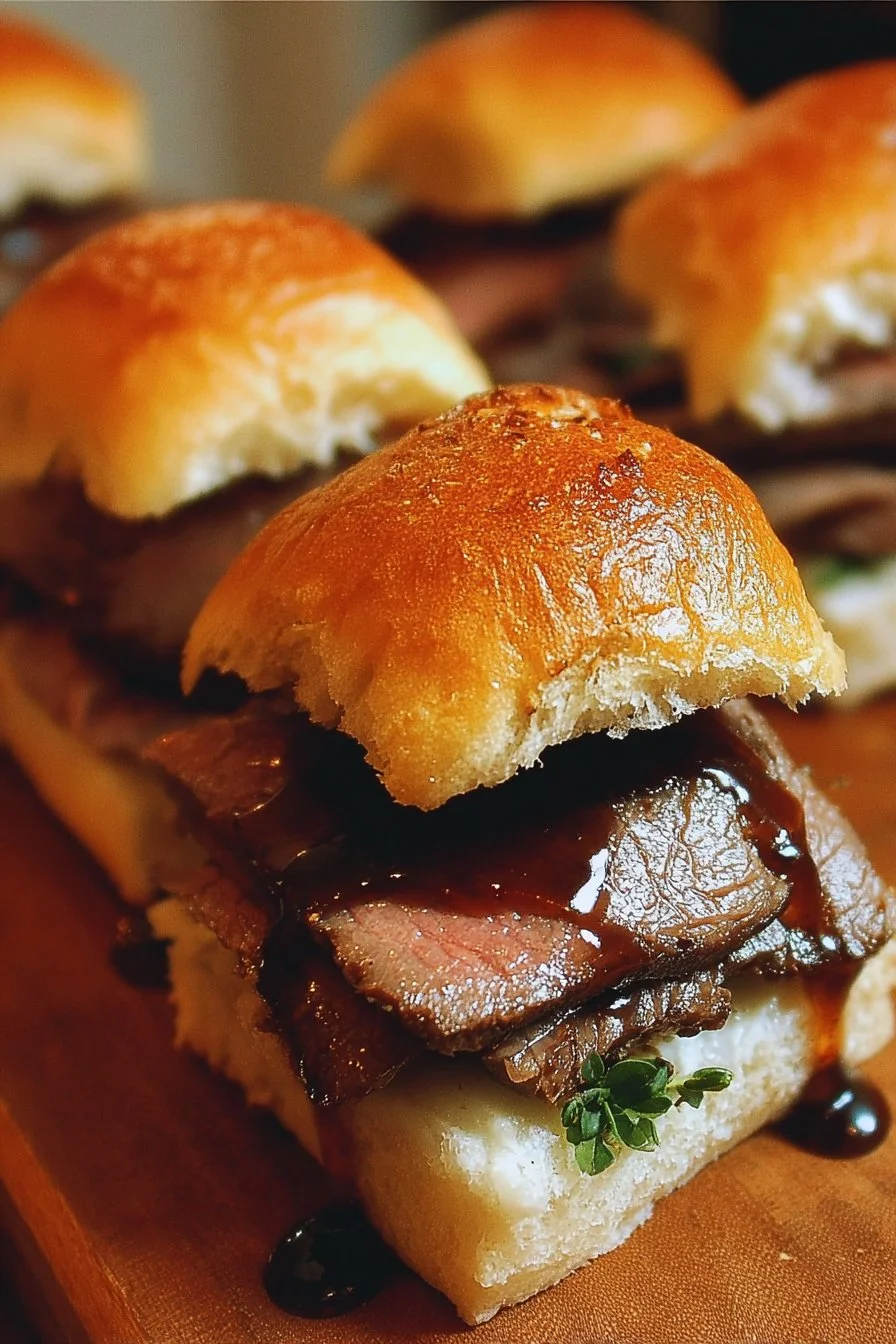 Roast Beef Sliders