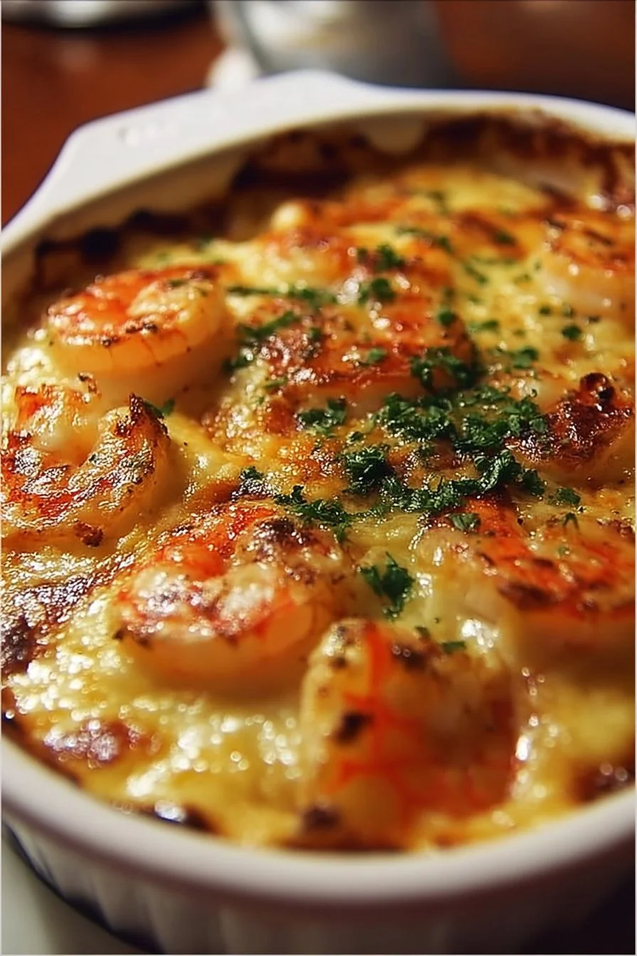 Seafood Gratin 2 Delicious Seafood Gratin topped with golden brown breadcrumbs