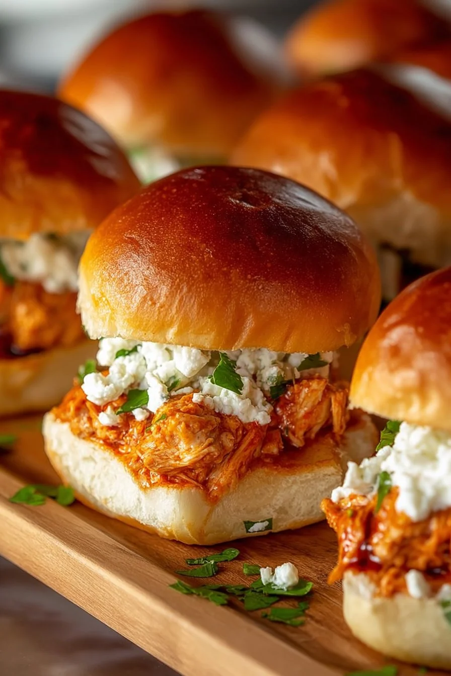 Buffalo Chicken Sliders