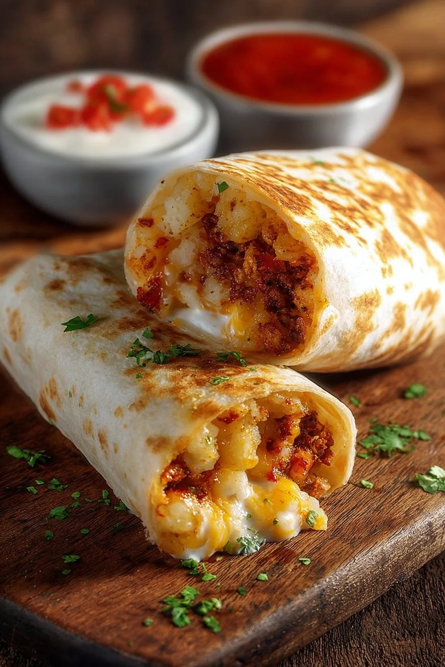 Best 20 Comfort Food Recipes for Hearty Meals Everyone Will Love 28 Cheesy Potato Burritos