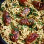 Creamy Chicken Sausage Orzo 3 creamy chicken sausage orzo 2026 03 27 152123 683x1024 1