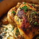 Dutch Oven Roast Chicken with Creamy Garlic Herb Sauce 3 dutch oven roast chicken with creamy garlic herb s 2026 03 27 152129 683x1024 1