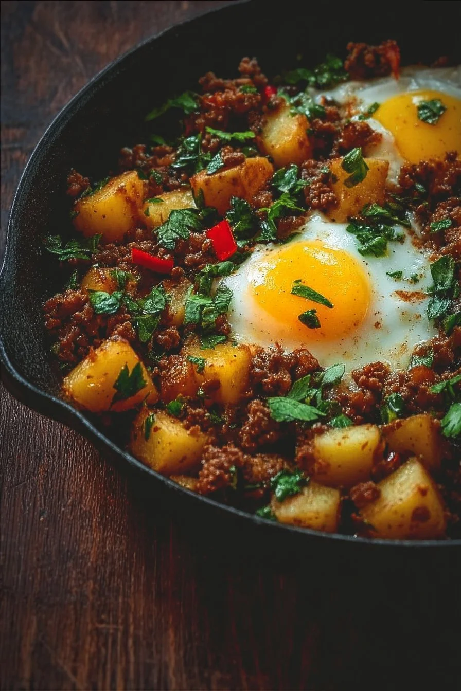 Ground Beef Potato Hash
