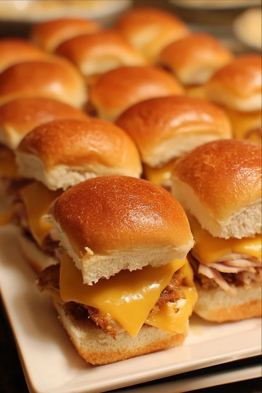 Turkey and Cheese Sliders